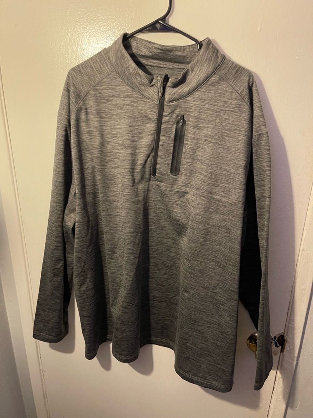 Hogan Gray Performance Quarter-Zip Pullover